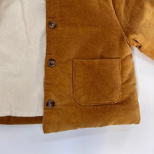 Load image into Gallery viewer, Corduroy Padded Jacket (Rust)
