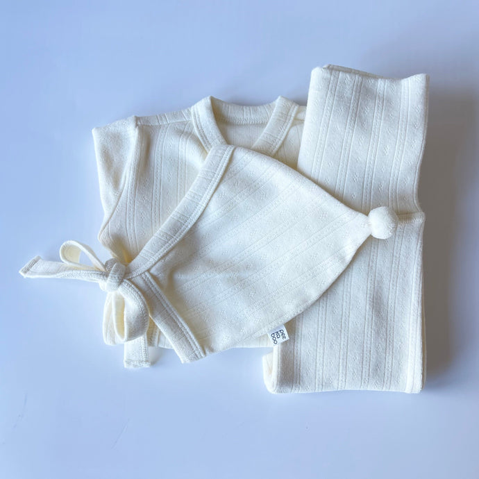 Pointelle Newborn Set (Four Colours)