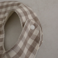 Load image into Gallery viewer, Mabel Gingham Baby Bib (Three Colours)
