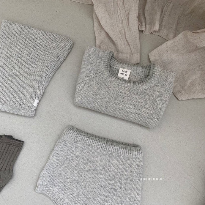 Knitted Jumper + Bloomer Set (Two Colours)
