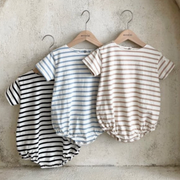 Saint Striped Cotton Romper (Three Colours)