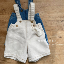 Load image into Gallery viewer, Shortie Denim Dungarees (Two Colours)
