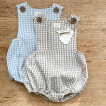 Load image into Gallery viewer, Gingham Shortie Romper (Two Colours)
