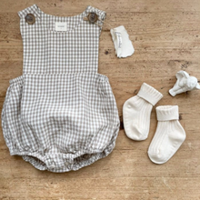 Load image into Gallery viewer, Gingham Shortie Romper (Two Colours)
