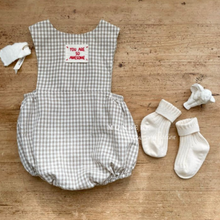 Load image into Gallery viewer, Gingham Shortie Romper (Two Colours)
