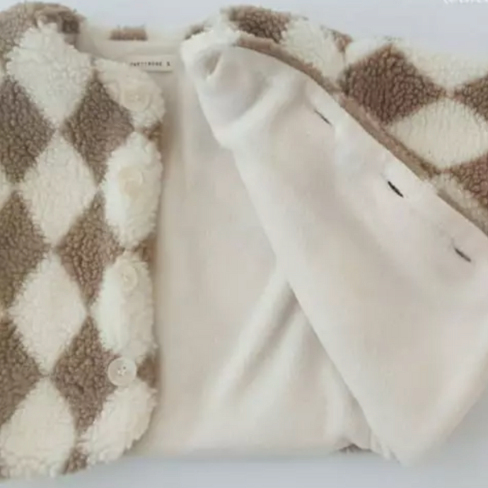 Fleece Jacket (Beige)