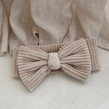 Load image into Gallery viewer, Maxi Bow Corduroy Headband (Three Colours)
