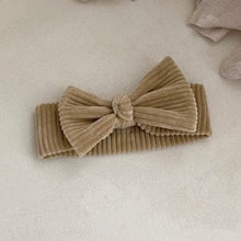 Load image into Gallery viewer, Maxi Bow Corduroy Headband (Three Colours)
